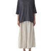 Women Pas De Calais Pants | Pas De Calais Normandy Linen Wide Pants Natural