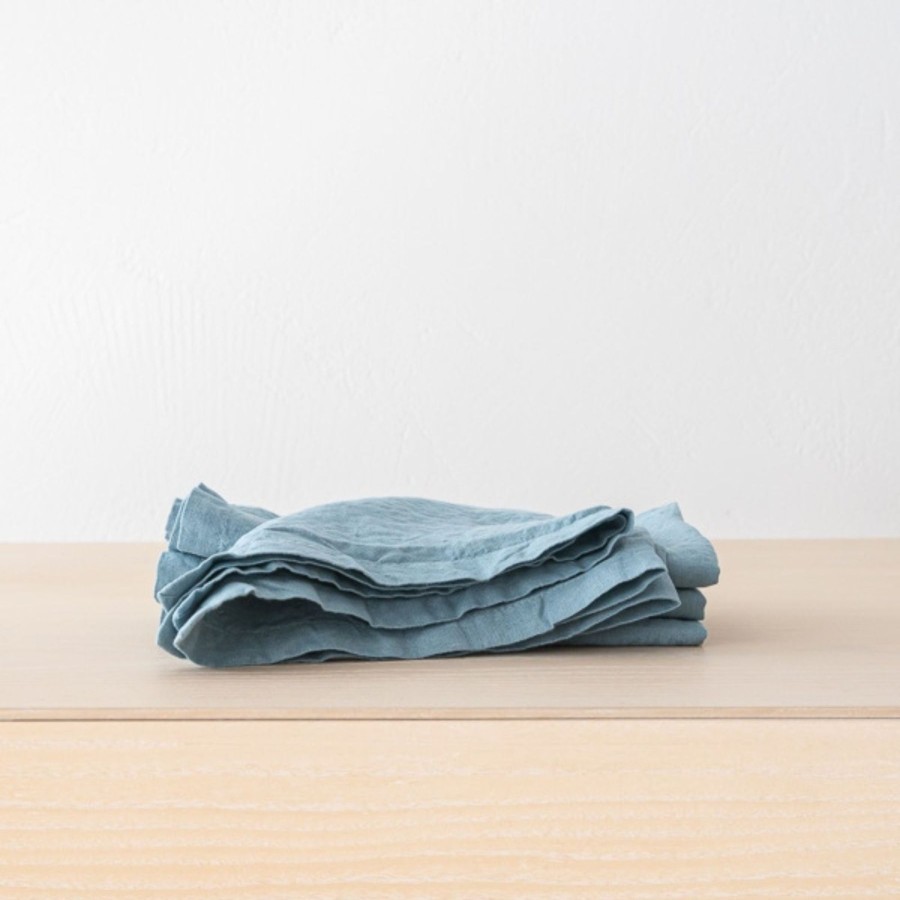 Home Thistle Hill | Stonewashed Linen Napkins