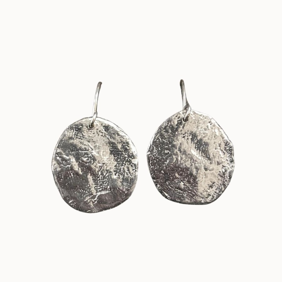 Women Emilie Shapiro Jewelry | Emilie Shapiro Moonscape Sterling Silver Earrings