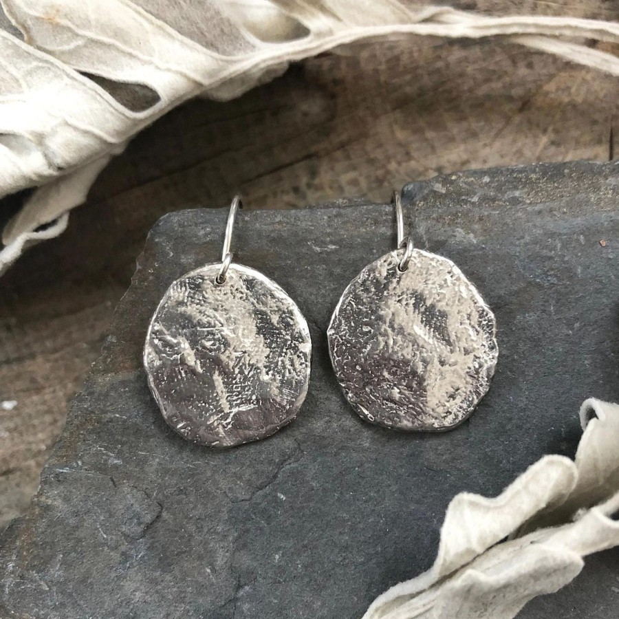 Women Emilie Shapiro Jewelry | Emilie Shapiro Moonscape Sterling Silver Earrings