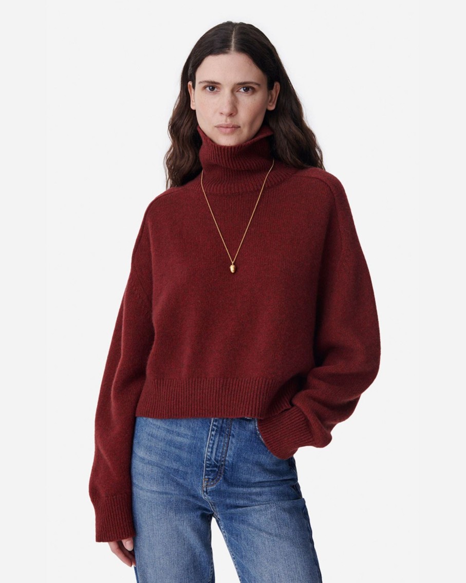 Women Vanessa Bruno Sweaters | Vanessa Bruno Ballerine Sweater Rouge