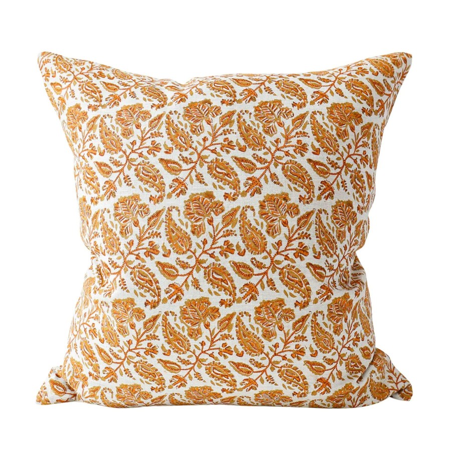 Bedding Walter G | Walter G Chintz Spice Linen Cushion