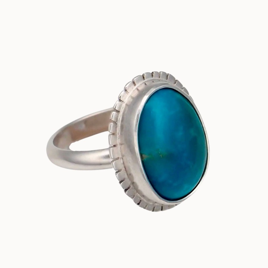 Women Carolyn Keys Jewelry | Carolyn Keys Lumi Ring Turquoise Mountain