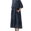 Women Pas De Calais Dresses | Pas De Calais Ai No Hana Dress Navy