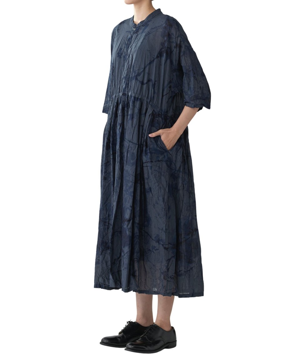 Women Pas De Calais Dresses | Pas De Calais Ai No Hana Dress Navy