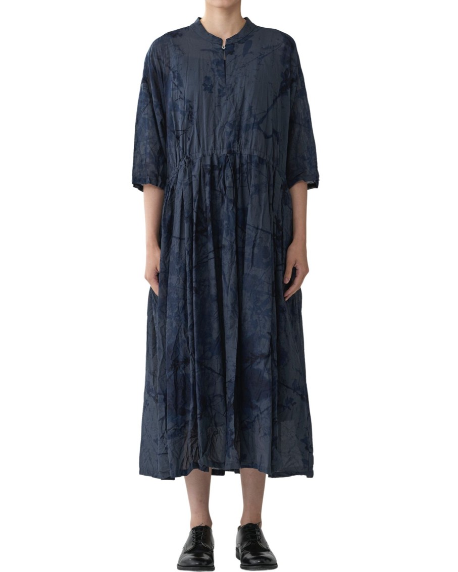 Women Pas De Calais Dresses | Pas De Calais Ai No Hana Dress Navy