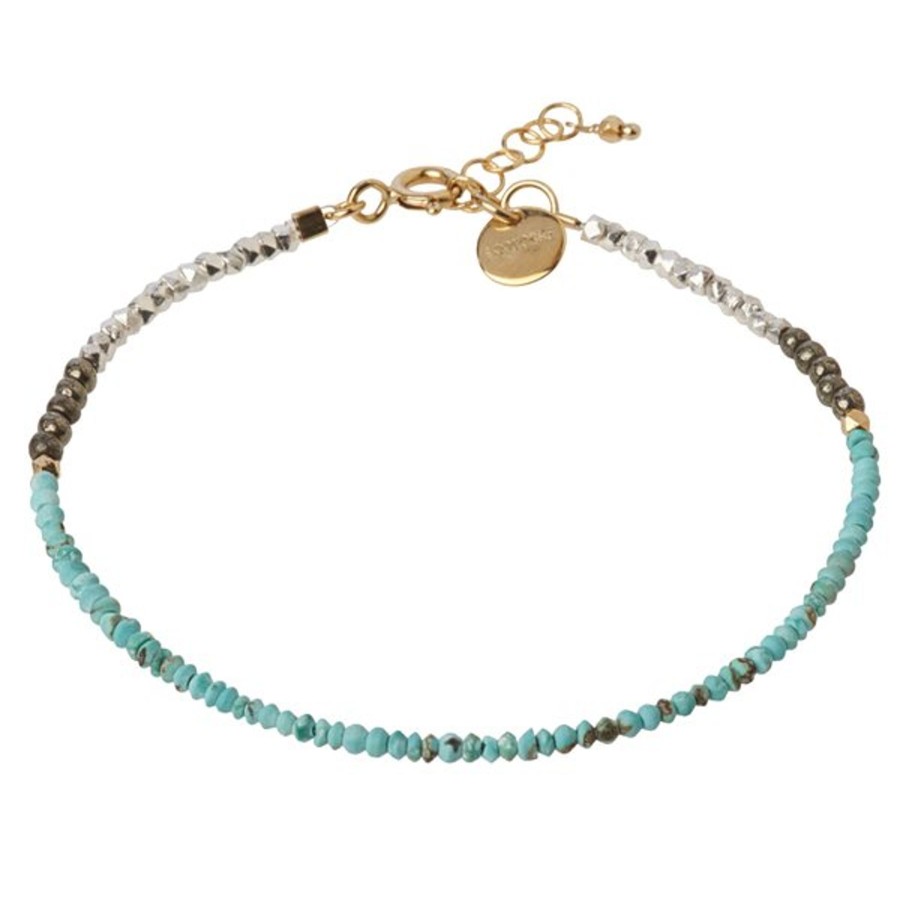 Women 5 Octobre Jewelry | 5 Octobre Sign Turquoise Bracelet