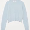 Women Organic by John Patrick Sweaters | Organic By John Patrick Cora Cashmere Thermal Pullover Aqua