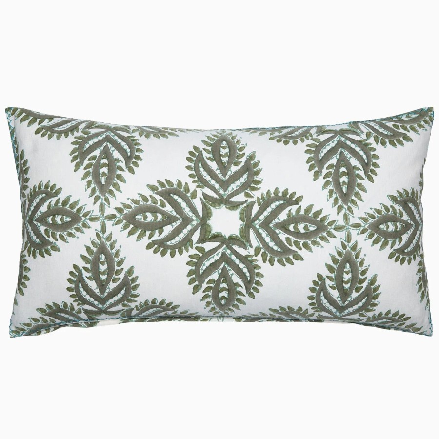 Bedding John Robshaw | John Robshaw Verdin Dark Sage Pillow