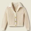 Women Trovata Sweaters | Trovata Savannah Cardigan Antique White