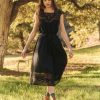 Women The Great Dresses | The Great Dawn Dress Black