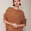 Women Organic by John Patrick Sweaters | Organic By John Patrick Cashmere Wide Pullover Vicuna