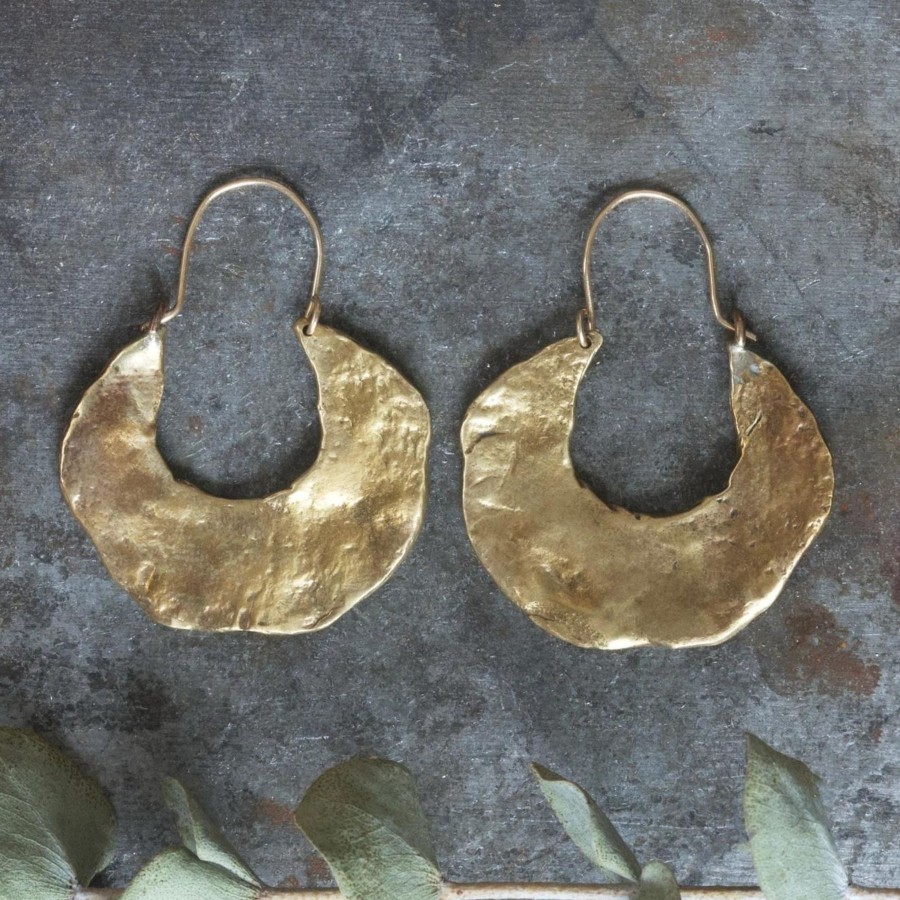 Women Emilie Shapiro Jewelry | Emilie Shapiro Half Moon Earrings