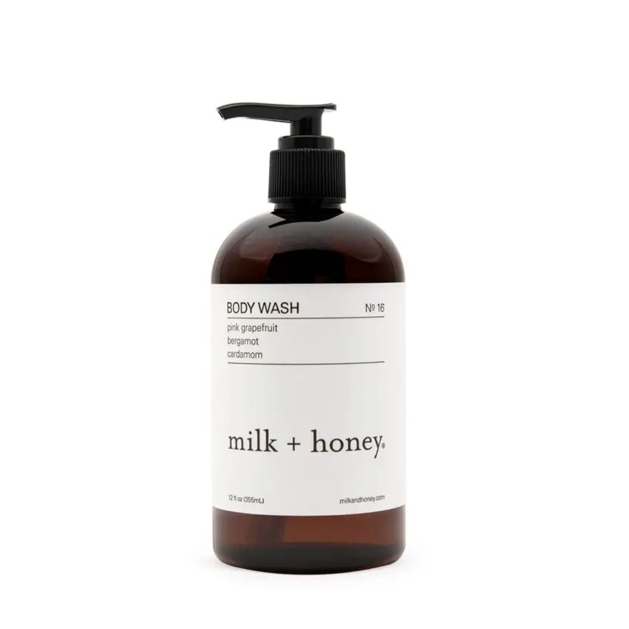 Beauty Milk + Honey | Milk + Honey Body Wash N 16 Pink Grapefruit, Bergamot + Cardamom