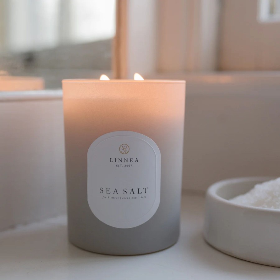 Home Linnea's Lights | Linnea'S Lights Double Wick Candle Sea Salt